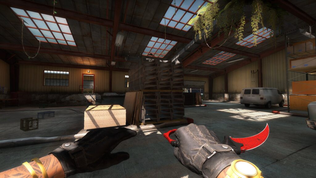 Karambit _ Crimson Web (2-Web Centered)